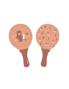 Palas de Playa Neopreno Monnëka Camping con Pelota Tutete