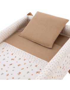 Minicuna Tijera Madera Senda Beige/Natural 55x87x74cm... 2