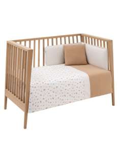 Juego 2 PCS.F. Nórdica Cuna 70 Senda Beige 110x170x3cm...