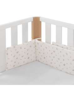 Protector Cuna Doco 103x19x2cm Calma Rosa Cambrass