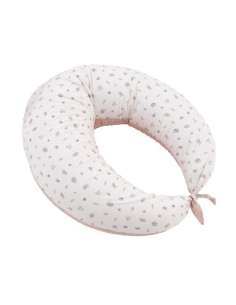 Cojín de Lactancia Luna 80x185x16cm Calma Rosa Cambrass