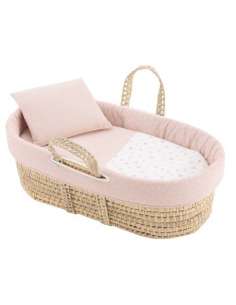 Moisés de Palma Acolchado UNE Calma Rosa 39x80x25cm Cambrass