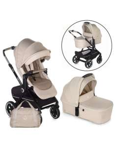 Cochecito Crosslight 3 duo Jané U80 desert Capazo Sweet