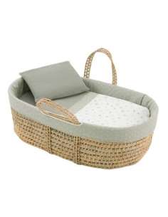 Moisés de Palma Acolchado UNE Calma Verde 39x80x25cm...