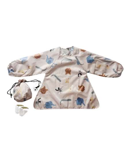 Babero con Mangas Safari Noui Noui Tutete