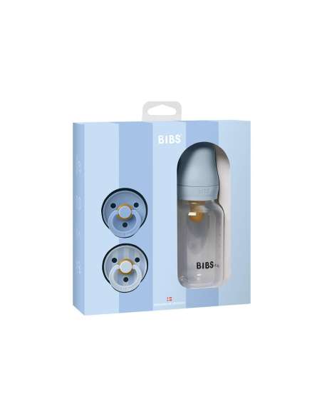 Set de Regalo BIBS Baby Sprinkle Baby Blue Tutete