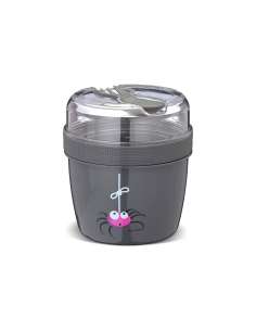 Fiambrera Snack Carl Oscar N'ice Cup L Araña Grey Tutete