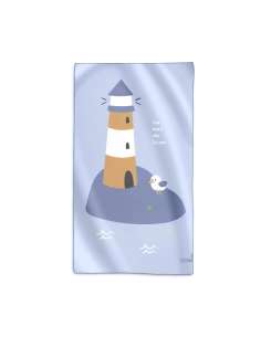 Toalla Microfibra "Navy Hugs" 80x140cm 64323 Saro