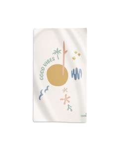 Toalla Microfibra "Good Vibes" 80x140cm 64320 Saro