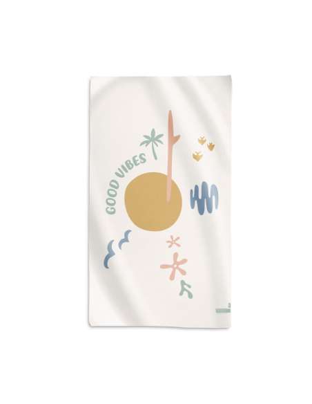Toalla Microfibra "Good Vibes" 80x140cm 64320 Saro
