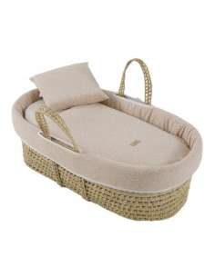 Moisés de Palma Acolchado UNE Rustic Rosa 39x80x25cm...