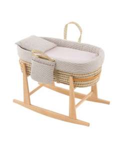Moisés Mio Cuco + Patas Kansas Beige/Gris 39x80x61cm...