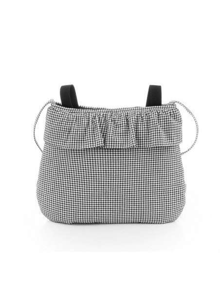 Bolso Maternal Boho Polo Black 3.5x41x38.5cm Cambrass