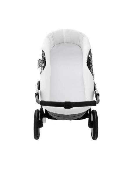 Garnitura Capazo Reversible Polo Black 35x75x35cm Cambrass