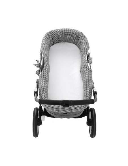 Garnitura Capazo Reversible Polo Black 35x75x35cm Cambrass