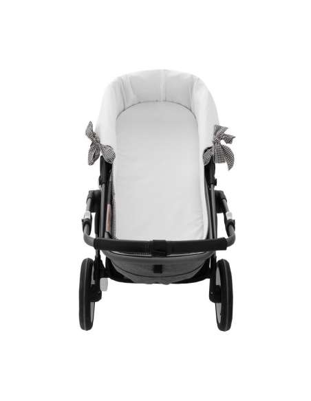 Garnitura Capazo Cremallera Reversible Polo Black 35x75x35cm Cambrass