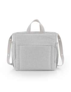 Bolso Maternal Pack Polo Grey 16x43x37cm Cambrass