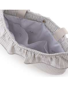 Bolso Organizador Boho Polo Grey 13x38x20cm Cambrass 2
