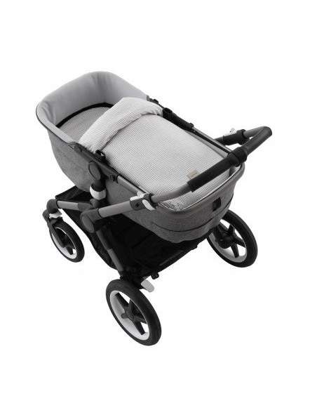 Saco Capazo + Colchoneta Polo Grey 35x80x6cm Cambrass