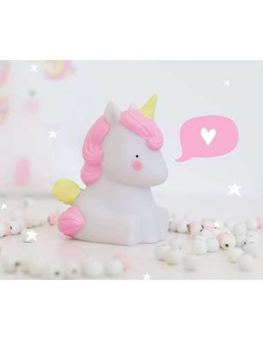 Lámpara Quitamiedos A Little Lovely Company Unicornio