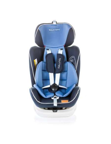Silla de Auto CHIPOLINO TOURNEO Grupo 0-1-2-3 Grey Isofix Giratoria