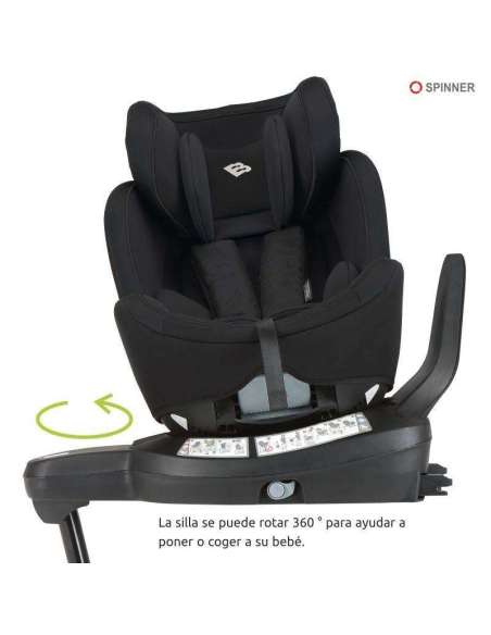  SILLA DE AUTO SPINNER BÉBÉCAR GRUPO 0/1