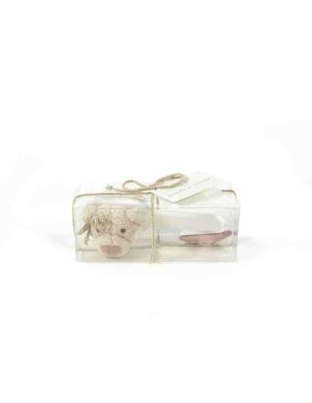 Set de cepillo y peine Amelie rosa 74183