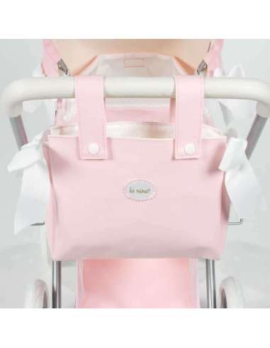 COCHECITO PEQUEÑO CHAROL ROSA LA NINA