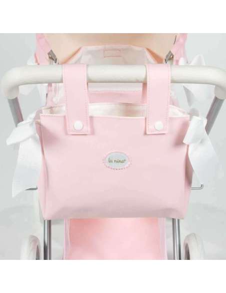 COCHECITO PEQUEÑO CHAROL ROSA LA NINA