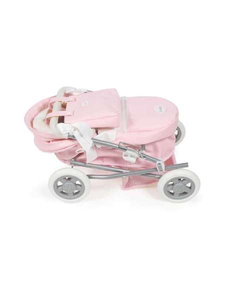 COCHECITO PEQUEÑO CHAROL ROSA LA NINA