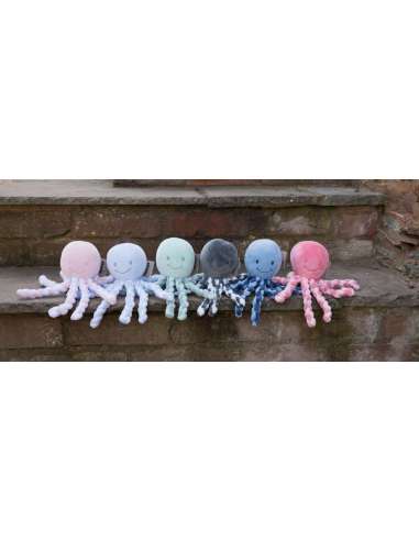 PELUCHE 22 CM LAPIDOU OCTOPUS PULPO NATTOU