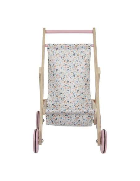 COCHECITO DE MUÑECAS FLORES LITTLE DUTCH