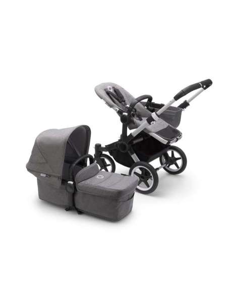 Bugaboo Donkey 3 Mono Chasis Alum/Base Gris Melange