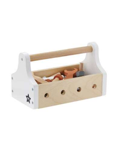 Caja de herramientas madera blanca NEO Kids Concept 100094
