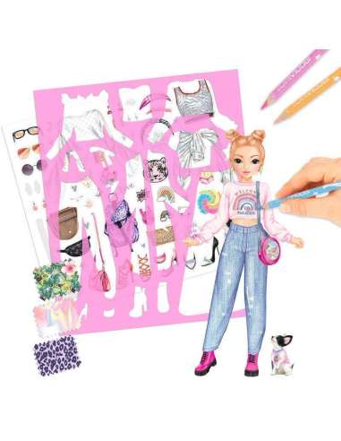 Set de diseño crea tu Top Model 0011251