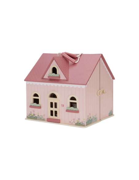 CASA DE MUÑECAS MADERA PORTABLE LITTLE DUTCH
