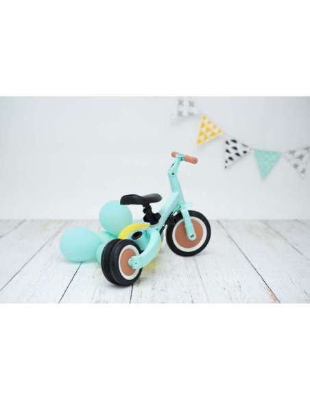Triciclo multifunción Gyro de 1 a 5 años Olmitos Verde mint
