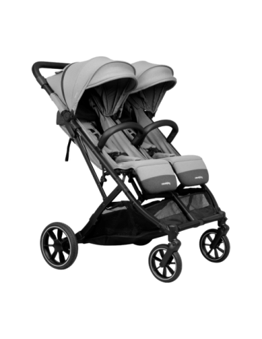 SILLA GEMELAR TOUR TWIN MAX CASUALPLAY CLEAR GREY (GRIS)