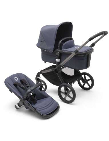 BUGABOO FOX 5 GRAFITO/ AZUL TORMENTA/ AZUL TORMENTA