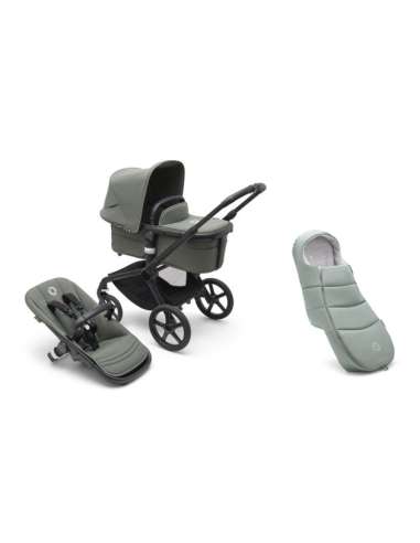 BUGABOO FOX 5 NEGRO/ VERDE BOSQUE/ VERDE BOSQUE + SACO