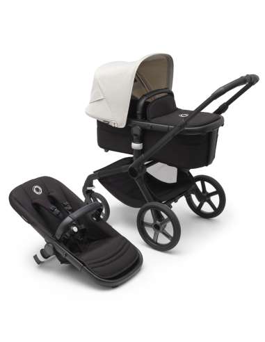 BUGABOO FOX 5 NEGRO/ NEGRO/ MISTY WHITE